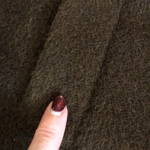 Dale Dressin Alpaca Suri Wool Brown 14 Coat - Picture 8 of 16